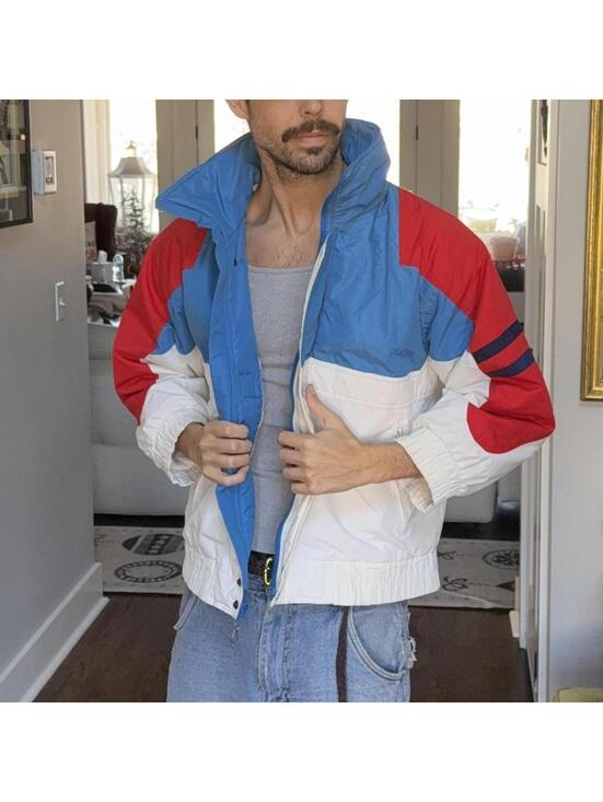 Jackets & Blazers - 🏁 Vintage Trader Bay Colorblock Ski Jacket — Unisex M